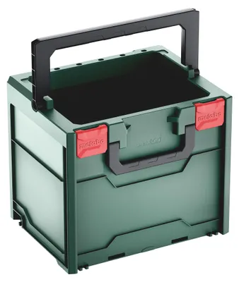 Produktbild von Metabo metaBOX 340 Toolbox (Werkzeugkoffer, Traglast 25 kg, 379 x 268 x 335 mm)
