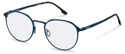Image de Lunettes de vue pour hommes Rodenstock R7150, bleu foncé, noir, 53/20/145
