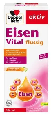 Produktbild von Doppelherz Eisen Vital Tonikum 500 ml