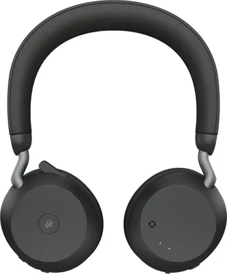 Produktbild von GN Jabra Evolve2 75 - Headset - On-Ear - Bluetooth - kabellos, kabelgebunden - aktive Rauschunterdrückung - USB-C - Geräuschisolierung - Schwarz