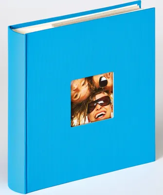 Produktbild von Walther, ME-116-U, Memo-Einsteckalbum Fun oceanblau für 200 Fotos 13x18 cm