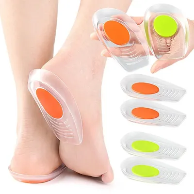 Immagine prodotto di INF Sottopiedi tallone due colori S 35-39 SEBS gel a U autoadesivi 2 paia