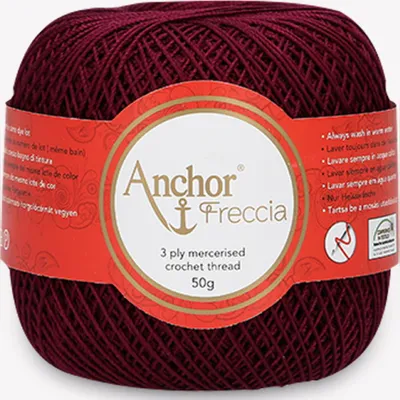 Zdjęcie produktu dla Przędza Anchor Freccia 12 – delikatna przędza bawełniana do szydełkowania (kolor 00072)