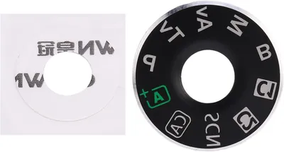 Productafbeelding van Camera Dial Cover - Interface Vervanging - Camera Reparatie - Met Duidelijk Teken - 12.9 x 9.6 cm - Zwart
