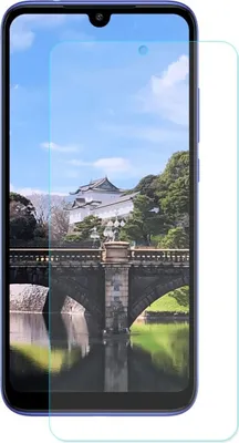 Produktbild von Xiaomi Redmi 7 Panzer Schutz Display Glas Panzerfolie 9H Echtglas