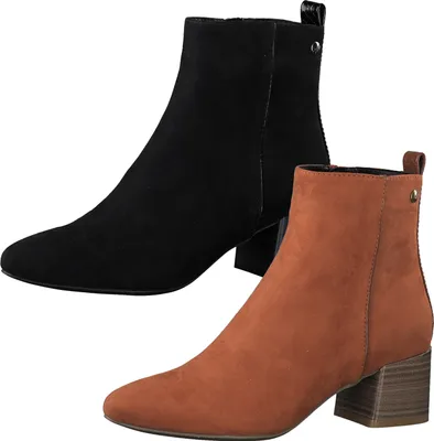 Produktbild von s.Oliver Damen Stiefeletten Stiefel Blockabsatz 5-25310-25, Größe:39 EU, Farbe:Schwarz