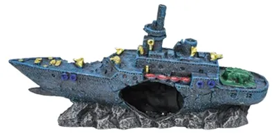 Productafbeelding van Shipwreck Aquarium Decoratie voor Visbak