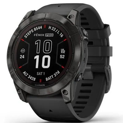 Zdjęcie produktu dla Garmin fēnix 7X Pro, 3,56 cm (1.4"), MIP, Ekran dotykowy, 32 GB, GPS, 96 g