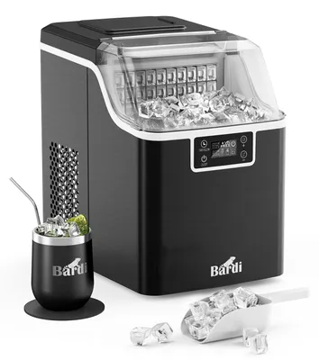 Produktbild von Bardi Eiswürfelmaschine – 3,2 l – LCD-Display – schwarz