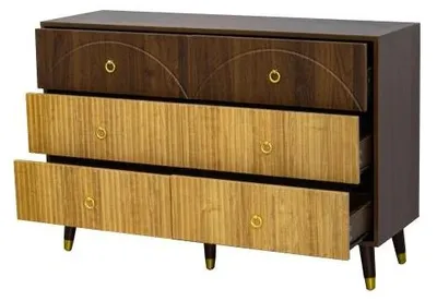 Produktbild von Sideboard, Retro-Design, Geräumige Schubladen, Wie gezeigt