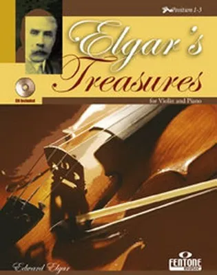 Produktbild von Elgar\'s Treasures (+CD) for violin and piano