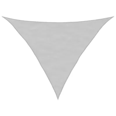 Produktbild von vidaXL Sonnensegel Hellgrau 3,5x3,5x4,9 m 100% Polyester Oxford
