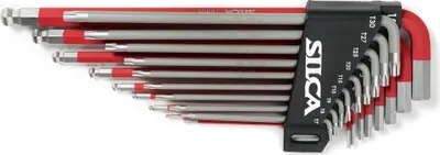 Produktbild von Silca rechtwinkliger Schraubenschlüsselsatz HX-Two Travel Kit Innensechskantschlüsselsatz HX-Two Travel Kit