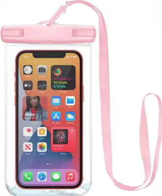 Produktbild von Tech-Protect Uwc7 Universal Wasserdichtes Gehäuse 6,9 Zoll Rosa