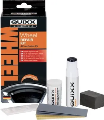 Produktbild von Quixx Wheel Repair Kit / Wheel Repair Kit - für schwarze Felgen