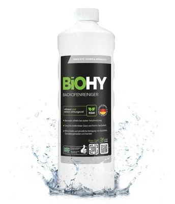 Produktbild von BiOHY Backofenreiniger Hochkonzentrat + Dosierer, Grillreiniger, Fettlöser, 1 l