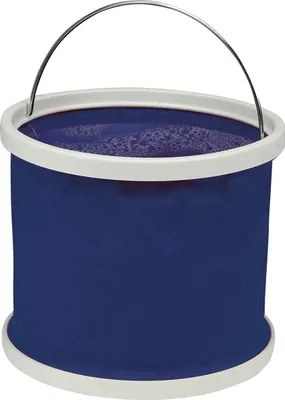 Obrázek produktu pro Skládací kbelík Rybářský kbelík 9 litrů, rybaření, jachta, loď, outdoor, kempování