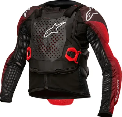 Produktbild von Alpinestars Bionic Tech Jugend Protektorenjacke, schwarz/rot, L/XL