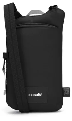 Immagine prodotto di pacsafe borsa a tracolla Go Tech Crossbody Bag Jet Black nero