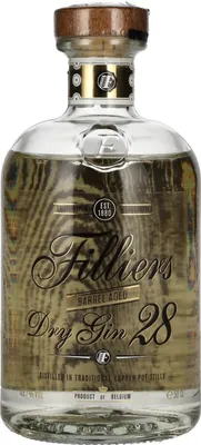 Immagine prodotto di Filliers Dry Gin 28 BARREL AGED 43,7% Vol. 0,5l