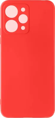Produktbild von Avizar, Halbsteife Silikonhülle für Xiaomi Redmi 12, Rot