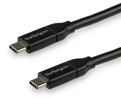 Obrázok produktu pre StarTech.com USB2C5C3M, 3 m, USB C, USB C, USB 2.0, 0,48 Gbit/s, Čierna