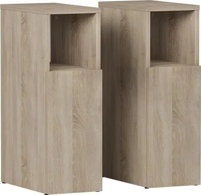 Produktbild von Nachttisch Vicco Enton Sonoma 2er set, Model 57311