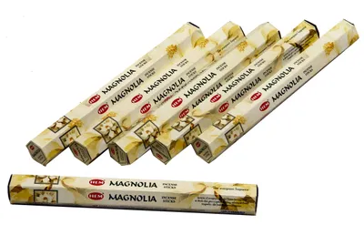 Produktbild von HEM Räucherstäbchen Sparset. 6 Packungen ca. 120 Sticks Magnolia