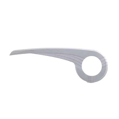 Produktbild von Hebie Kettenschutz Chainguard 0342 E2 silber 180mm Nabenschaltung