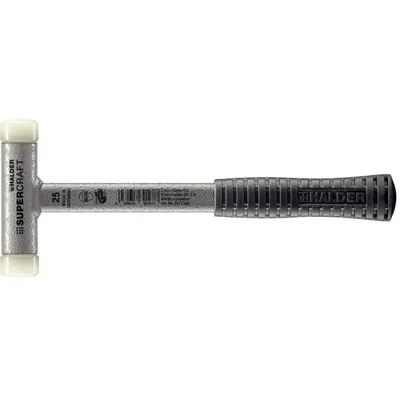 Produktbild von Halder Schonhammer Durchmesser 25mm 385g Supercraft rückschlagfrei Nylon weiß - 3377025
