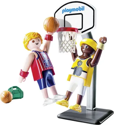 Produktbild von PLAYMOBIL® - Basketball-Duell mit Osterei-Verpackung