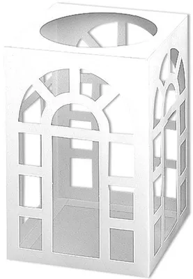 Produktbild von Martinslaterne Viereck 22,5cm VE=25 Stück