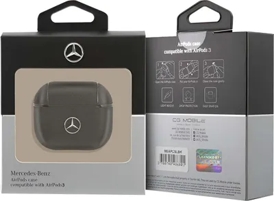 Obrázok produktu pre Etui Mercedes Electronic Line Na Airpods 3 - Czarne