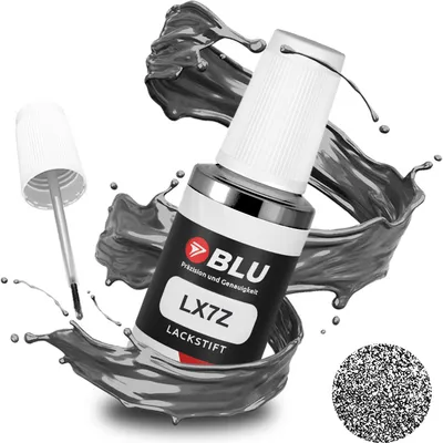Produktbild von BLU Auto Lackstift Silber kompatibel für Audi LX7Z Delphingrau | Auto Lack Reparatur Ausbesserungslack