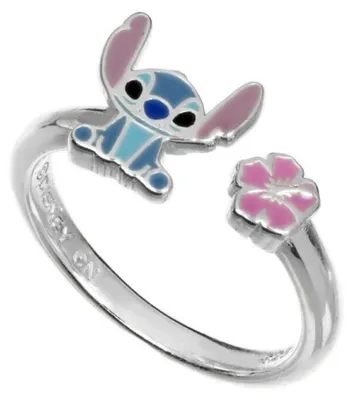Immagine prodotto di Anello Disney per bambini Lilo & Stitch argento DS00001SL.CS