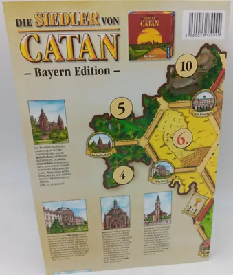 Produktbild von Die Siedler von Catan - Bayern Edition Neu Nur Spielplan
