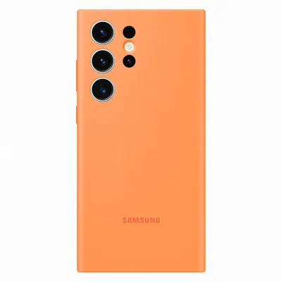 Obrázek produktu pro Samsung Galaxy S23 Ultra Silikonové pouzdro SAMSUNG Provedení výrobku: Oranžová, Materiály: Silikon, Kompatibilita se značkou: Samsung, Max. velikost displeje: 17,3 cm (6,8"), Kompatibilita: Galaxy S23 Ultra, Typ pouzdra: Obal