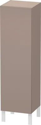 Produktbild von Halbhochschrank L-CUBE 400x363x1320mm Ans links basalt matt Anschlag links basalt matt