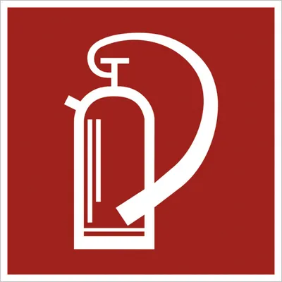 Produktbild von Dreifke® Schild Feuerlöscher gemäß ASRA1.3 BGVA8 PVC 10x10cm Feuerlöschgerät ...