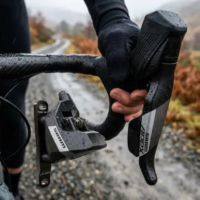 Immagine prodotto di Freno a disco SRAM "Apex" idraulico, attacco piatto destro, con Sc