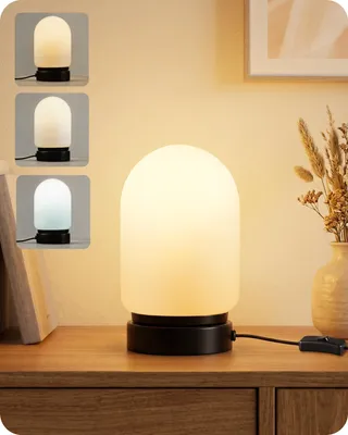 Image de Lampe de table, diamètre 11 cm, 3 températures de couleur, design moderne