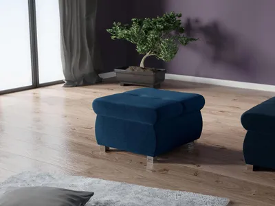 Immagine prodotto di Pouf ABEL 1 – blu scuro