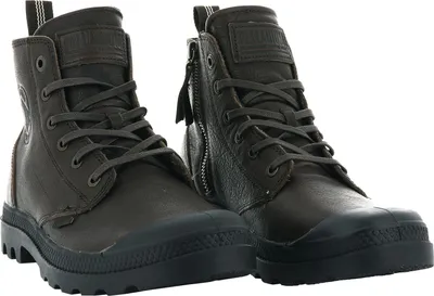 Zdjęcie produktu dla PALLADIUM Uni Pampa Zip Leather ESS Buty za kostkę 76888 Brązowy, Rozmiar buta:38 EU