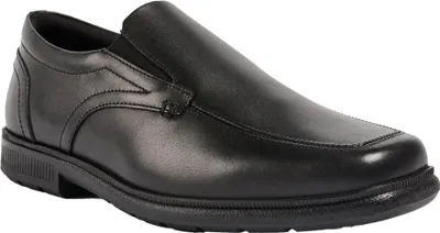 Image de POD - Chaussures d'uniforme scolaire pour enfants "Carpenter", cuir FS11318 (24 EU) (Noir)