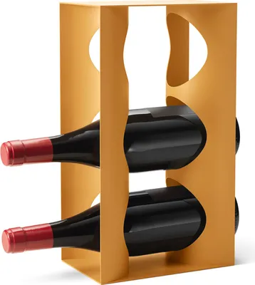 Produktbild von Georg Jensen ALFREDO WINE RACK, STAINLESS STEEL, SAFFRON 10019689