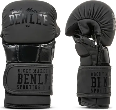 Obrázek produktu pro Tréninkové rukavice MMA ze syntetické kůže (1 pár) SPARRY Black S/M BENLEE