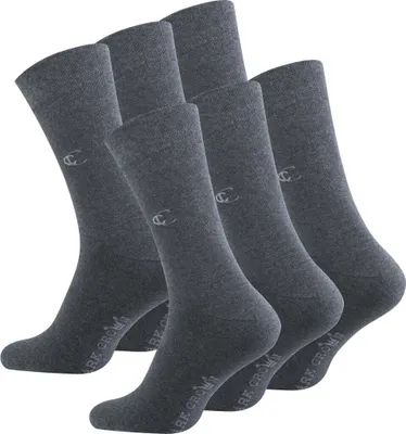 Produktbild von Clark Crown® Business Socks 6 Paar 39-42 anthrazit