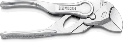 Productafbeelding van Sleuteltang XS - Tang en moersleutel - Kleine ruimtes - Eén hand bediening - 100 mm - Chroom