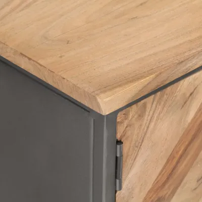 Immagine prodotto di mobile TV vidaXL 120x30x40 cm in legno massiccio di acacia