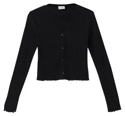 Produktbild von s.Oliver 2169178.9999.170_176, Cardigan, Kind, Weiblich, Schwarz, 170/176, Regular fit